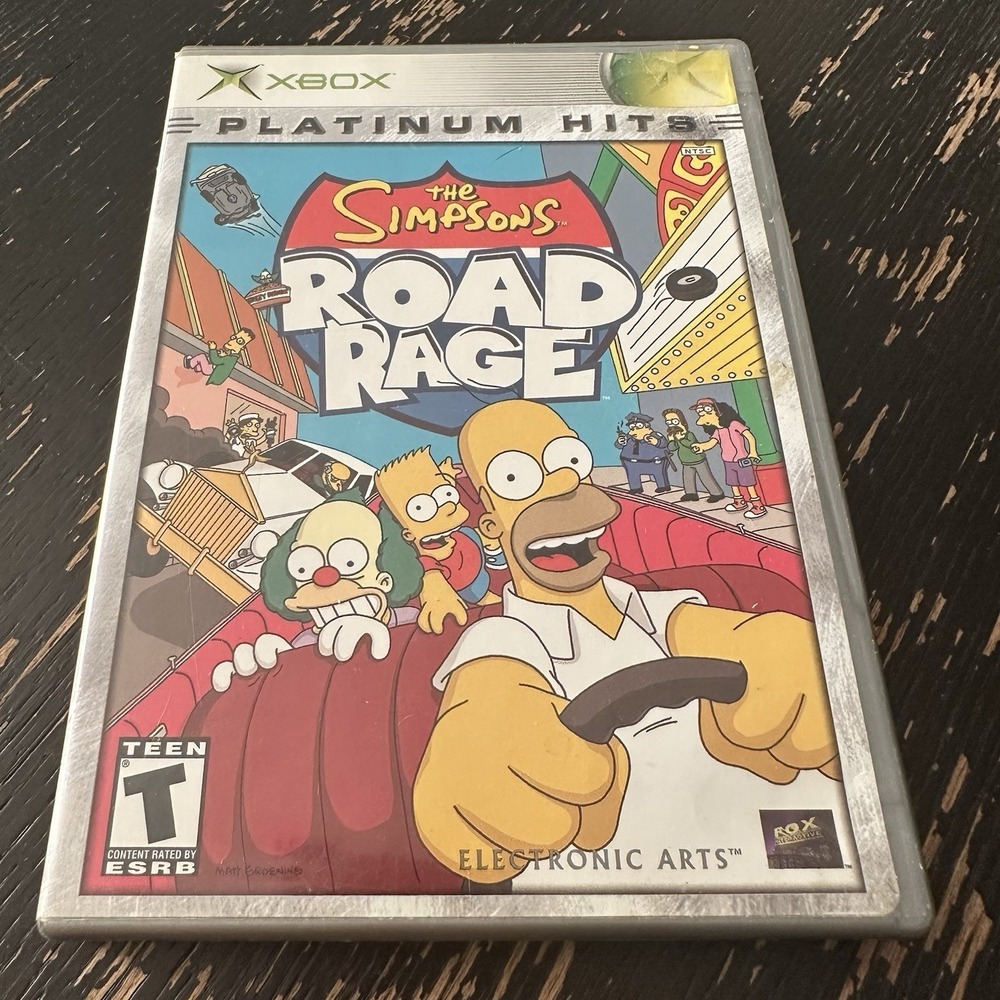 Simpsons Road Rage (Microsoft Xbox, 2001)